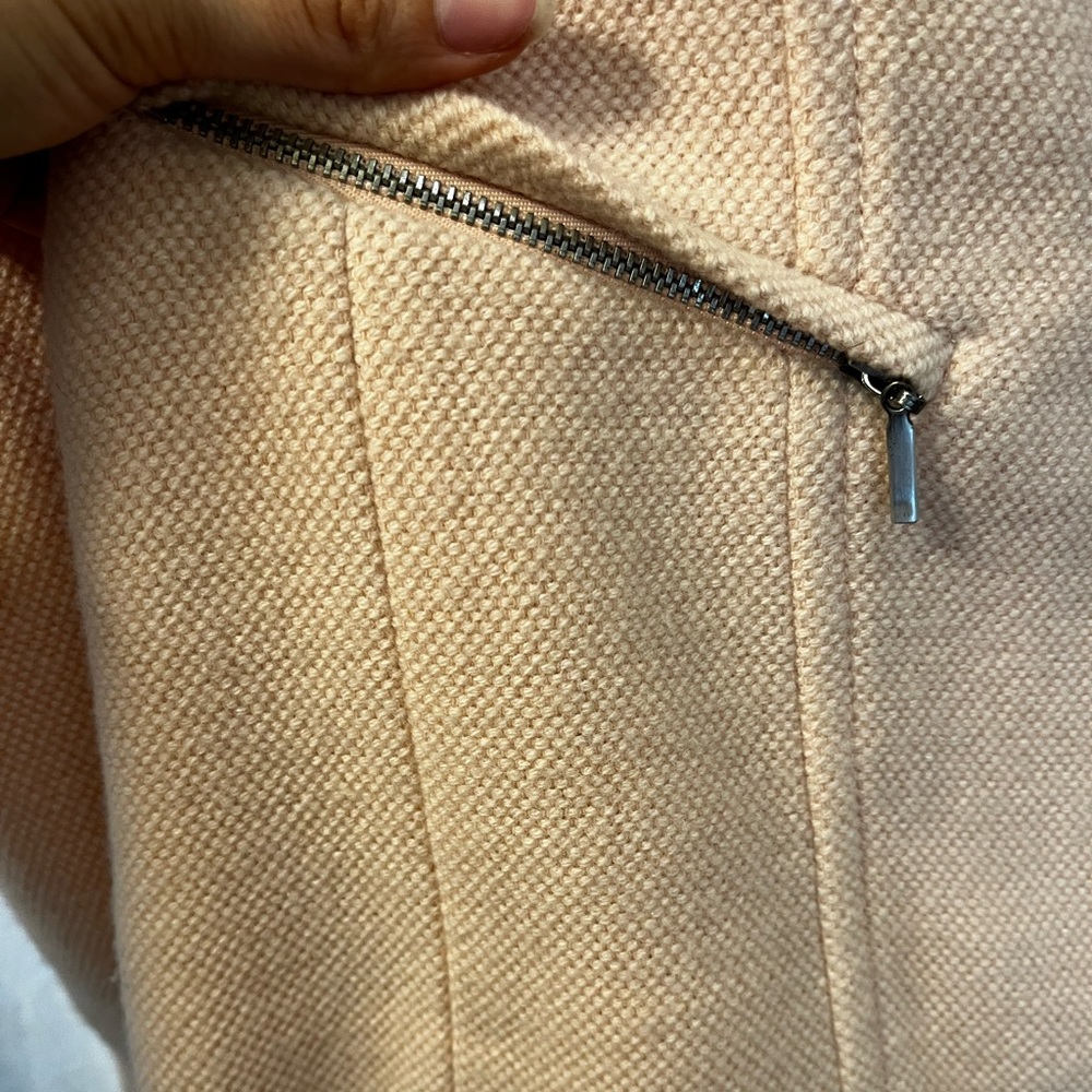 Wool & silk, lined, vintage coat by Carlisle - Picture 7 of 10